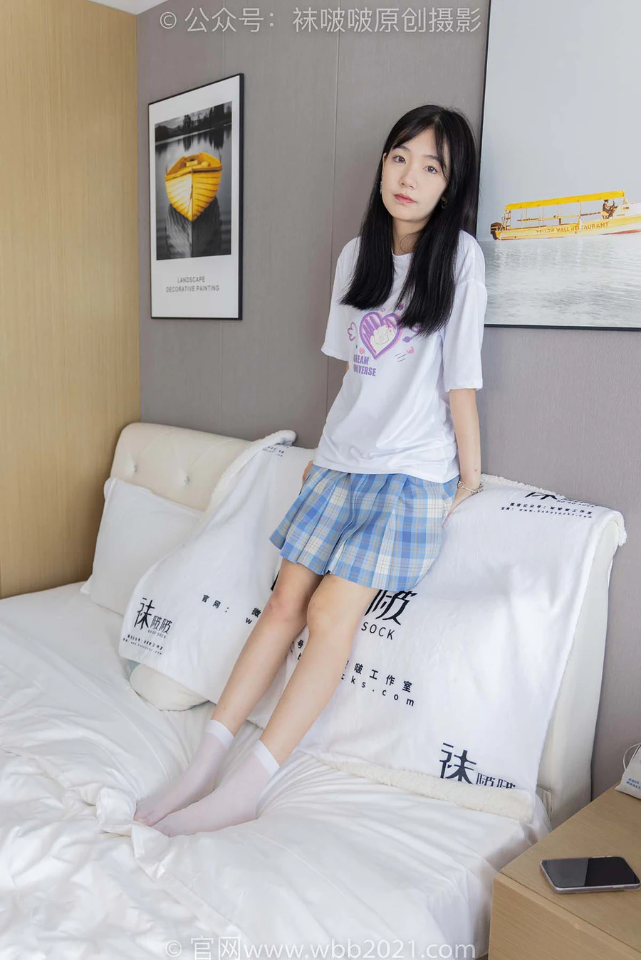 [BoBoSocks袜啵啵]NO.414 小甜豆-板鞋、帆布鞋、短白丝、船袜 BoBoSocks袜啵啵-第2张