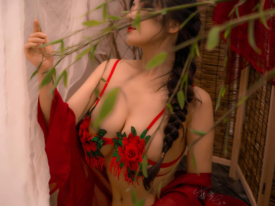 樱晚gigi – 胭花 cosplay-第1张