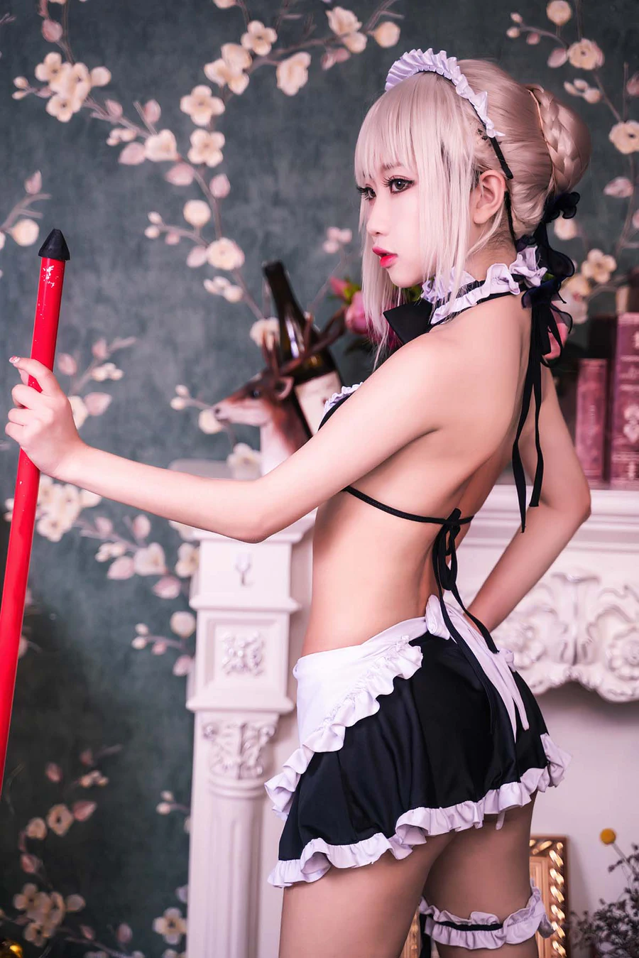 鬼畜瑶在不在w – 黑呆女仆 cosplay-第1张