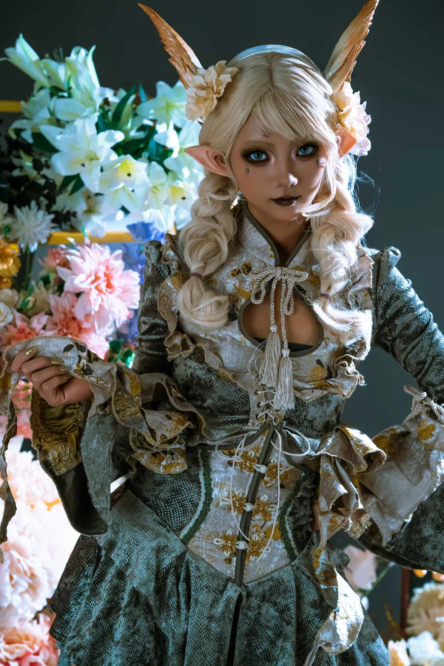 云溪溪 – 坨坨 艾丽尔·温达尔 cosplay-第1张