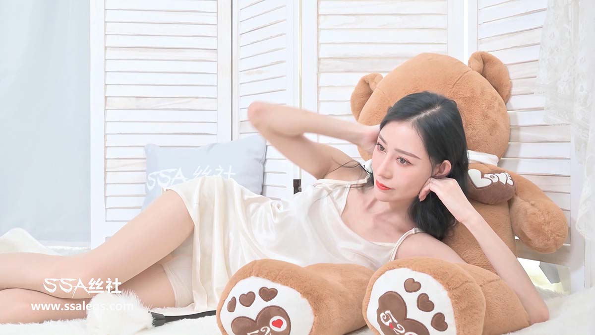 [SSA丝社]短片 NO.0022 雪儿 长腿喜唰唰（上） SSA丝社短片-第2张