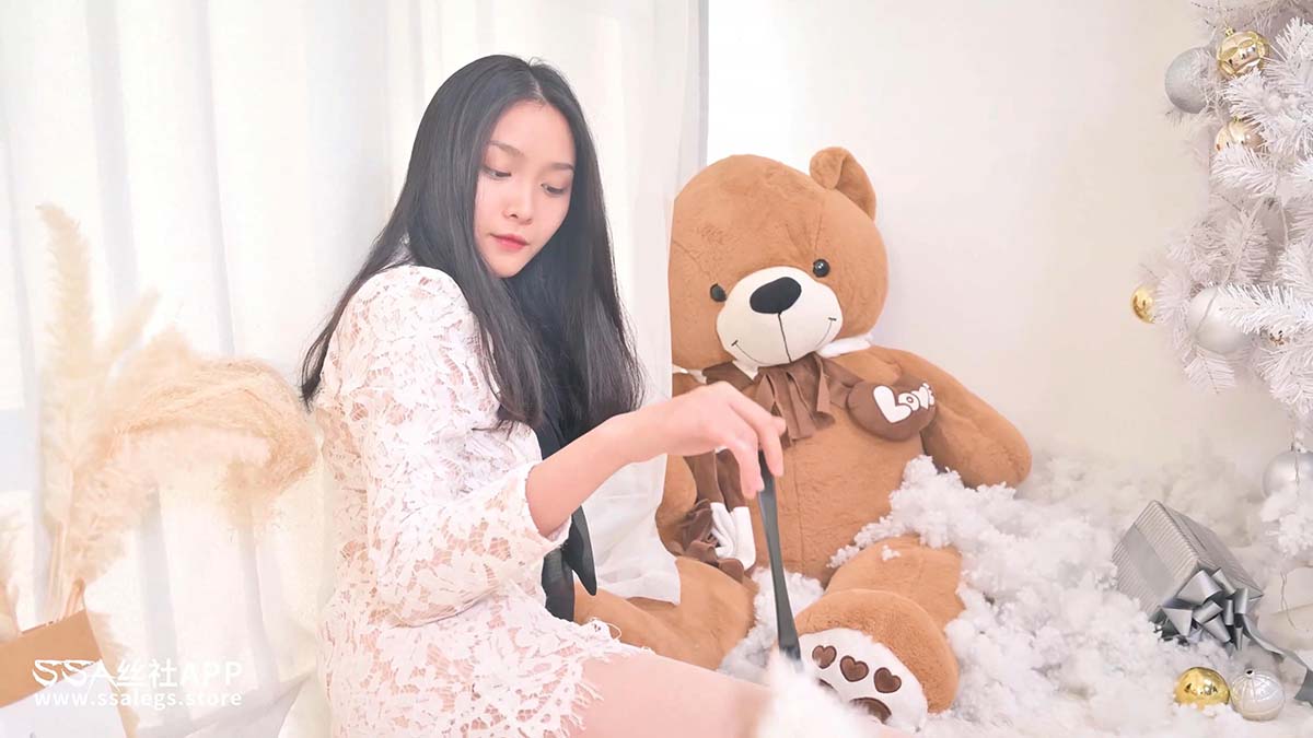 [SSA丝社]短片 NO.0072 君君 涞觅爱神系列维纳斯丝袜（中） SSA丝社短片-第1张