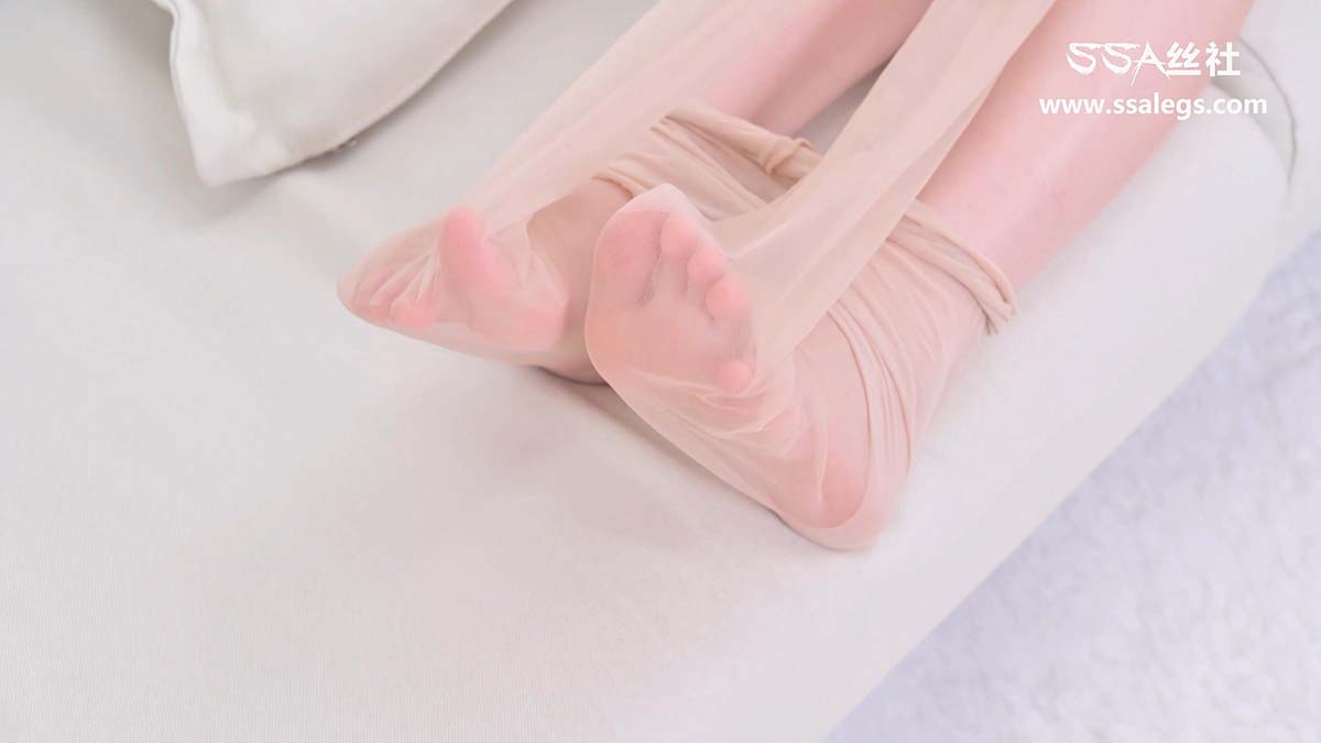 [SSA丝社]短片 NO.0065 晶晶 宝娜斯丝袜产品弹性测试 SSA丝社短片-第2张